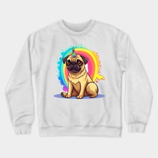 Cute pug Crewneck Sweatshirt
